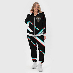 Женский 3D-костюм Baldurs Gate geometry glitch, цвет: 3D-белый — фото 2