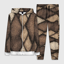 Женский костюм Кожа змеи ромбы