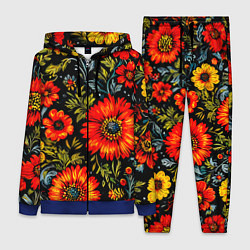 Женский костюм Русская хохлома, паттерн