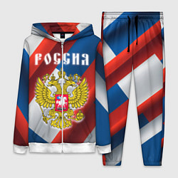 Женский костюм Цвета флага России, паттерн