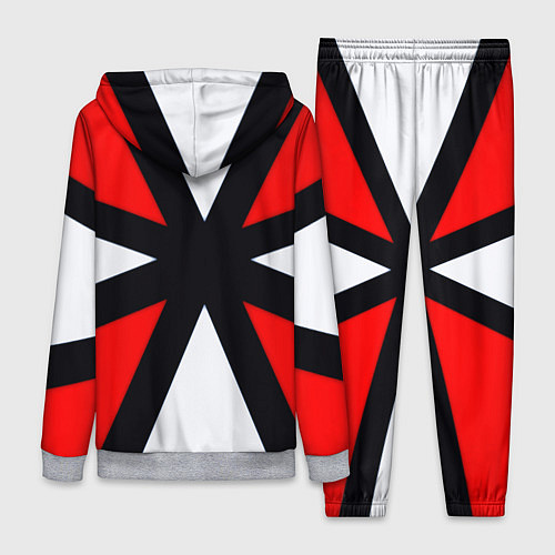 Женский костюм Полосы амбрелла / 3D-Меланж – фото 2