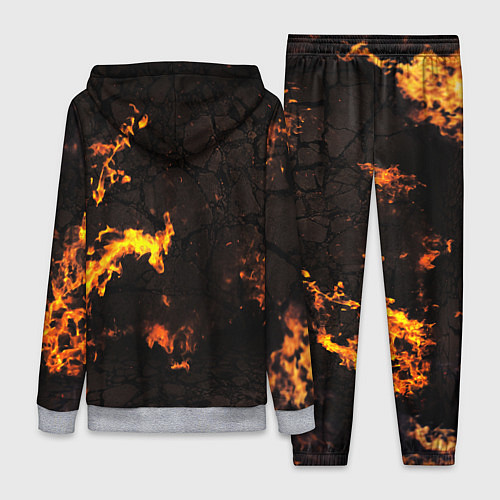 Женский костюм Doom fire / 3D-Меланж – фото 2
