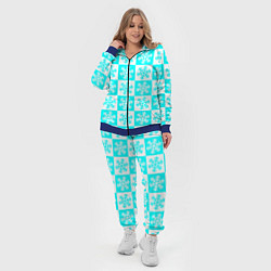 Женский 3D-костюм Морозная свежесть, цвет: 3D-синий — фото 2