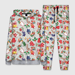 Женский костюм Christmas Pattern