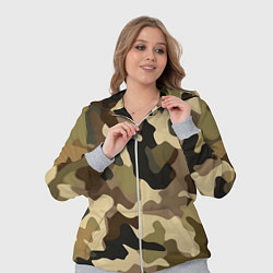 Женский 3D-костюм Милитари камуфляж, цвет: 3D-меланж — фото 2