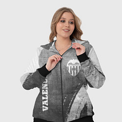 Женский 3D-костюм Valencia - grey gradient вертикально, цвет: 3D-черный — фото 2