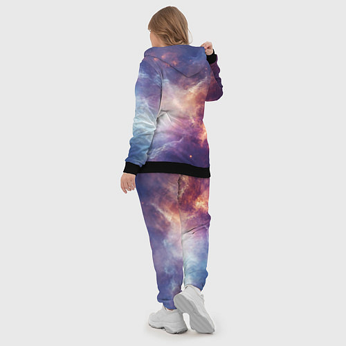 Женский костюм Туманности космоса / 3D-Черный – фото 5