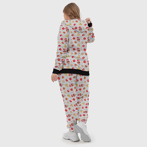 Женский костюм Щелкунчик и игрушки / 3D-Черный – фото 5