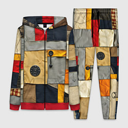 Женский костюм Ретро пэчворк