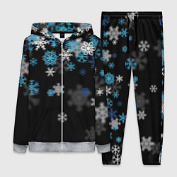 Женский костюм Снежинки объемные