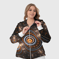 Женский 3D-костюм Психоделкиа узоров, цвет: 3D-белый — фото 2