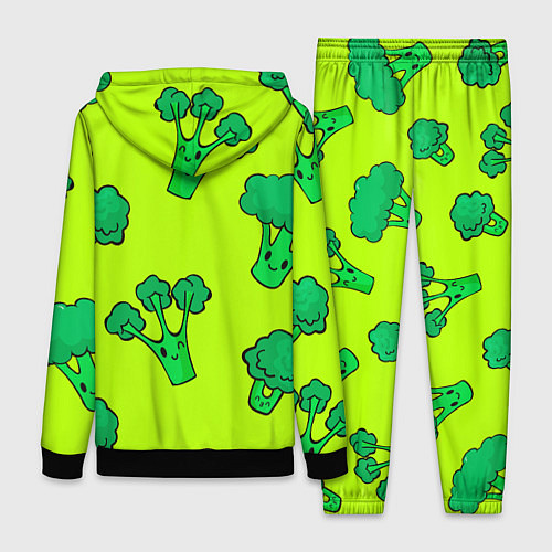 Женский костюм Желтый брокколи 2 / 3D-Черный – фото 2