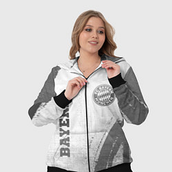 Женский 3D-костюм Bayern - white gradient вертикально, цвет: 3D-черный — фото 2