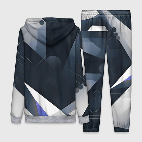 Женский костюм Абстракция город следующего века / 3D-Меланж – фото 2