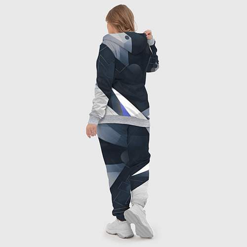Женский костюм Абстракция город следующего века / 3D-Меланж – фото 5