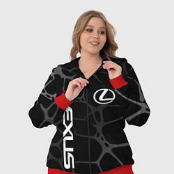 Женский 3D-костюм Lexus - монохромный, цвет: 3D-красный — фото 2