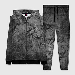 Женский 3D-костюм Абстракция - grunge break, цвет: 3D-черный