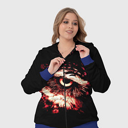 Женский 3D-костюм Совух - светлый, цвет: 3D-синий — фото 2