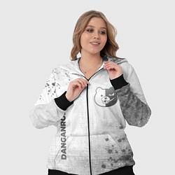 Женский 3D-костюм Danganronpa - white gradient вертикально, цвет: 3D-черный — фото 2