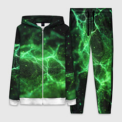 Женский костюм Зеленая связь текстура