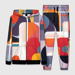 Женский костюм Абстракция из фигур и линий