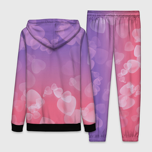 Женский костюм Кошачья влюбленность / 3D-Черный – фото 2