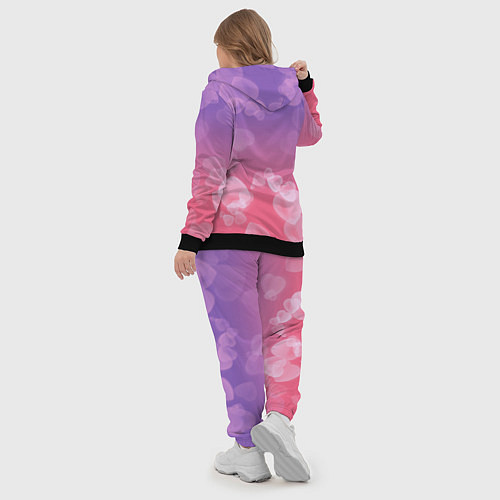 Женский костюм Кошачья влюбленность / 3D-Черный – фото 5