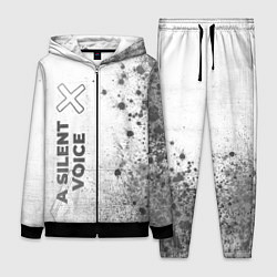 Женский костюм A Silent Voice - white gradient по-вертикали