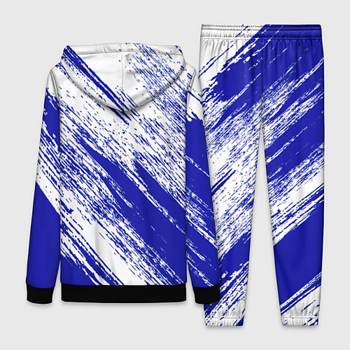 Женский костюм The color is white and blue / 3D-Черный – фото 2