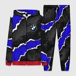 Женский костюм BMW - синие разрывы