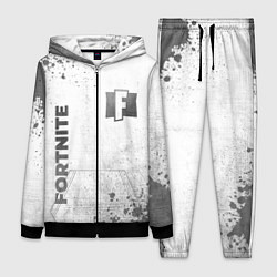 Женский костюм Fortnite - white gradient вертикально