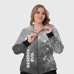 Женский 3D-костюм Resident Evil - grey gradient по-вертикали, цвет: 3D-черный — фото 2