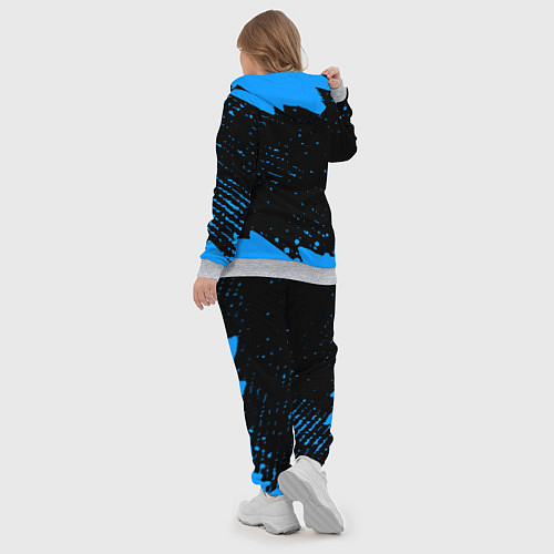 Женский костюм Schalke 04 fc blue color / 3D-Меланж – фото 5