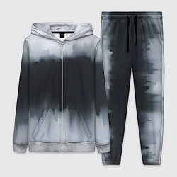 Женский костюм Разводы черной краски