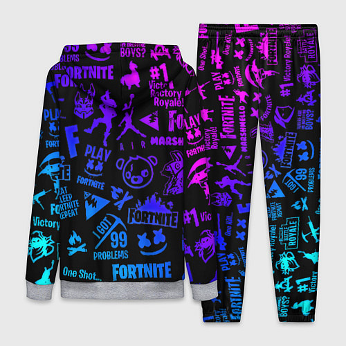 Женский костюм Ведьмак логотипы игр / 3D-Меланж – фото 2