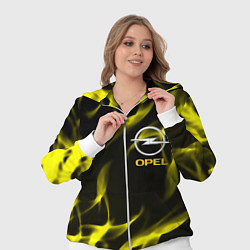 Женский 3D-костюм Opel огненный стиль, цвет: 3D-белый — фото 2