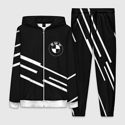 Женский 3D-костюм BMW geometry line, цвет: 3D-белый