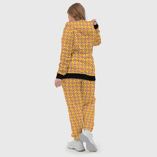 Женский костюм Красочный орнамент в восточном стиле / 3D-Черный – фото 5