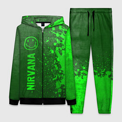 Женский костюм Nirvana - green gradient по-вертикали