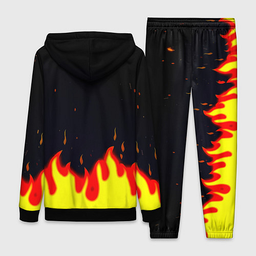 Женский костюм BMW огненный / 3D-Черный – фото 2