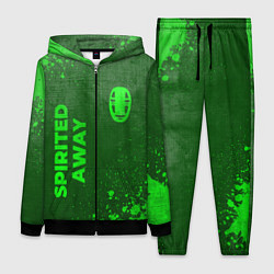 Женский костюм Spirited Away - green gradient вертикально