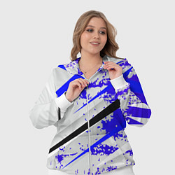 Женский 3D-костюм Color white blue, цвет: 3D-белый — фото 2