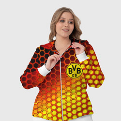 Женский 3D-костюм Borussia металлические соты, цвет: 3D-белый — фото 2