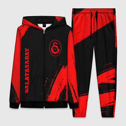 Женский костюм Galatasaray - red gradient вертикально