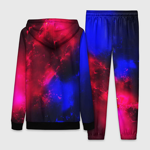 Женский костюм Космонавт в пламени / 3D-Черный – фото 2