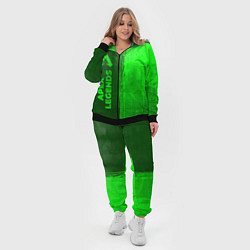 Женский 3D-костюм Apex Legends - green gradient по-вертикали, цвет: 3D-черный — фото 2