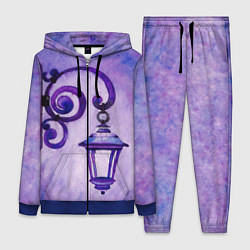 Женский костюм Уличный фиолетовый фонарь