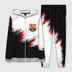 Женский костюм Barcelona глитч краски
