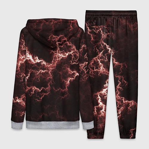 Женский костюм Lightning red / 3D-Меланж – фото 2