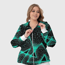 Женский 3D-костюм The triangle is light blue, цвет: 3D-белый — фото 2